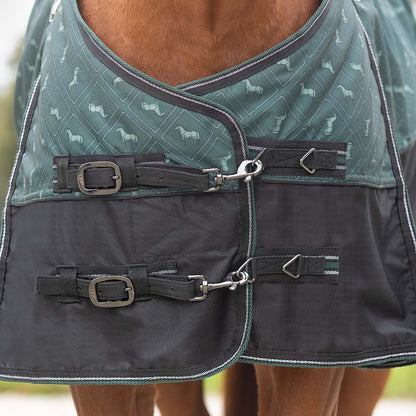 Turnout rug with detachable neck by QHP