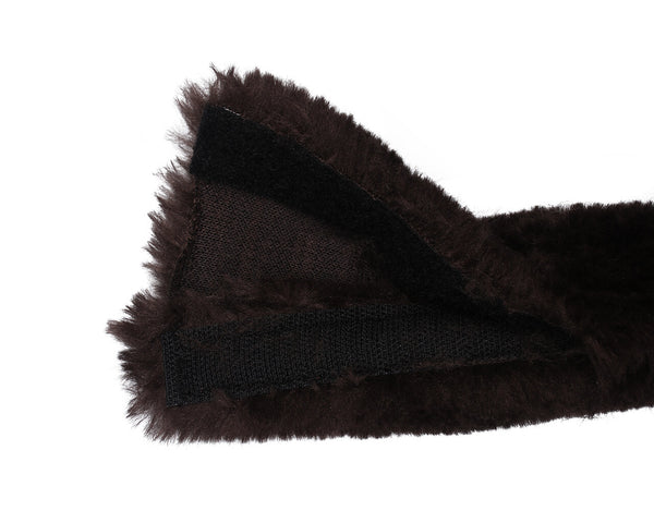 Fur Bridle Cover QHP 26 and 30cm