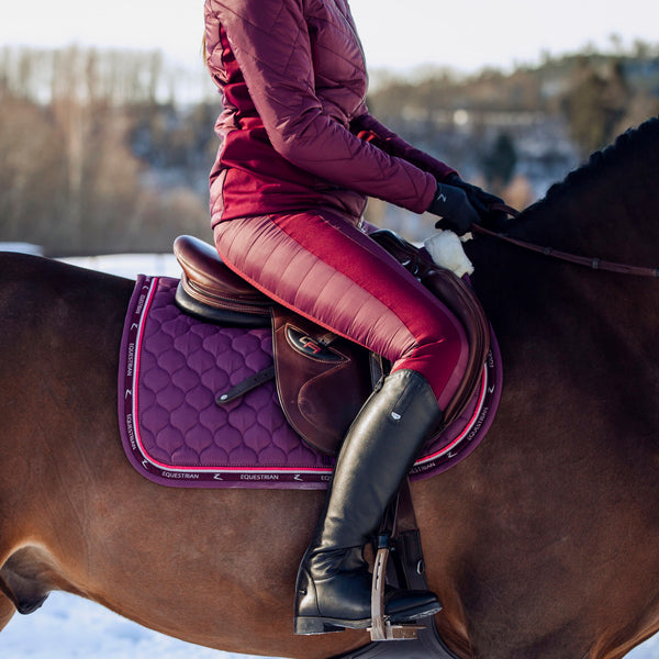 Deluxe Wool Fleece Western Saddle Pad - Pony Size