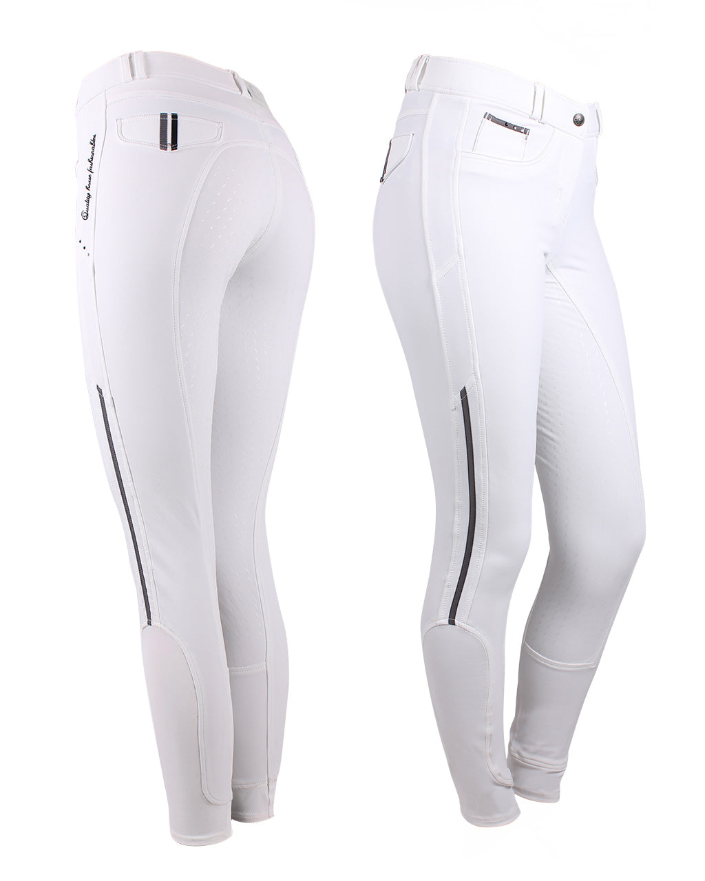 Coco breeches in Midnight white