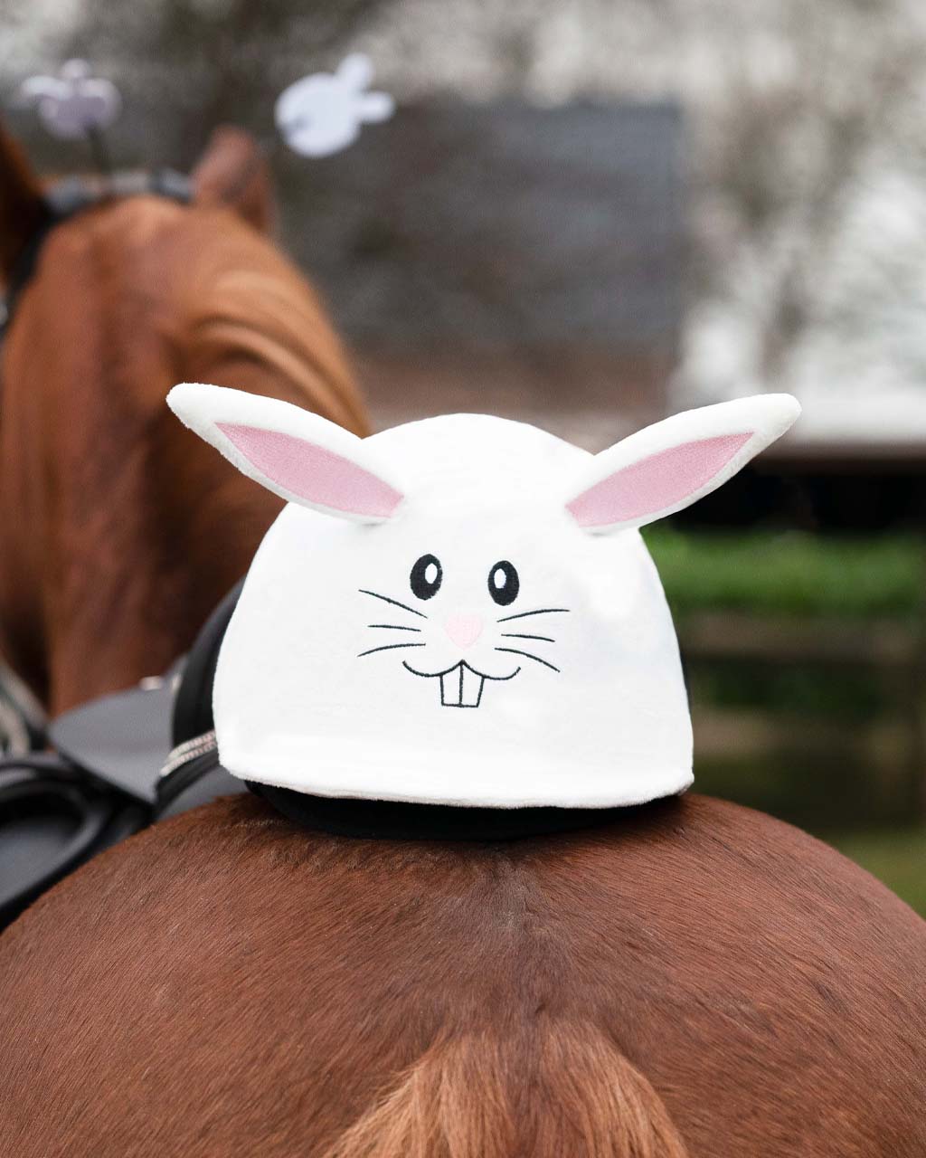 Easter Bunny Helmet Cover