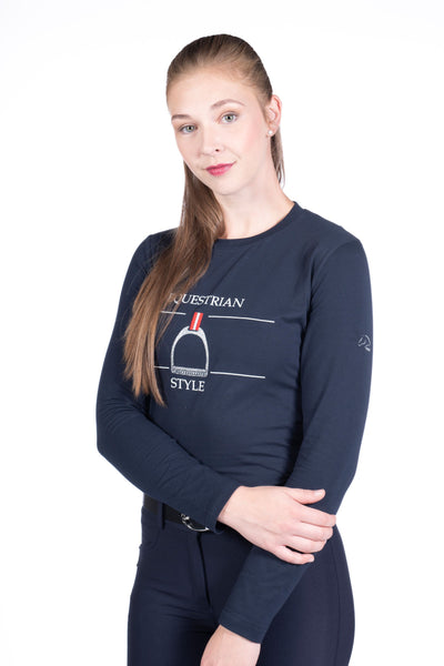 Equine Sports Style Long Sleeve T-Shirt by HKM