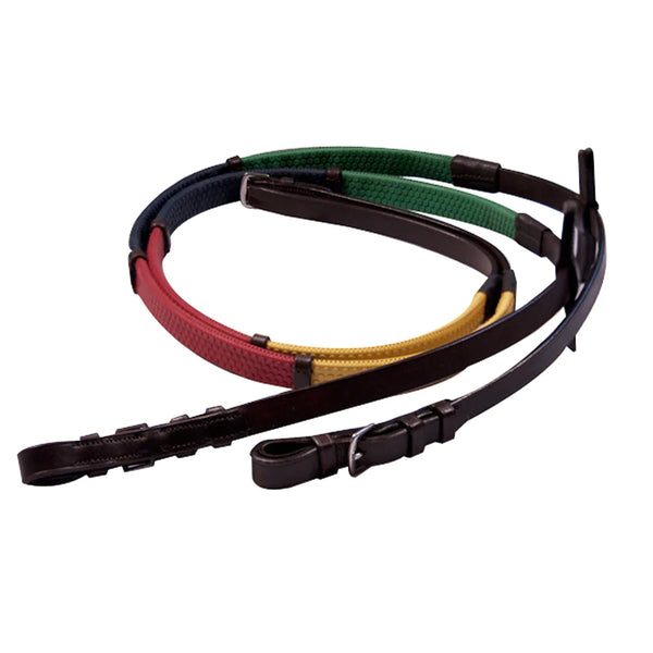 Exselle Elite Rubber Colored Reins