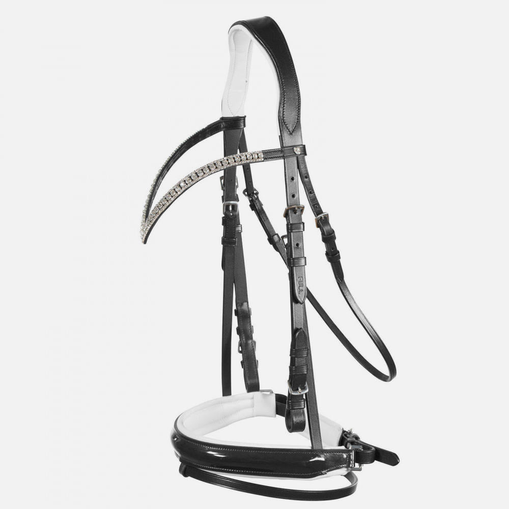 Horze Grayson Classic Dressage Ergonomic Bridle Cob and Pony Size