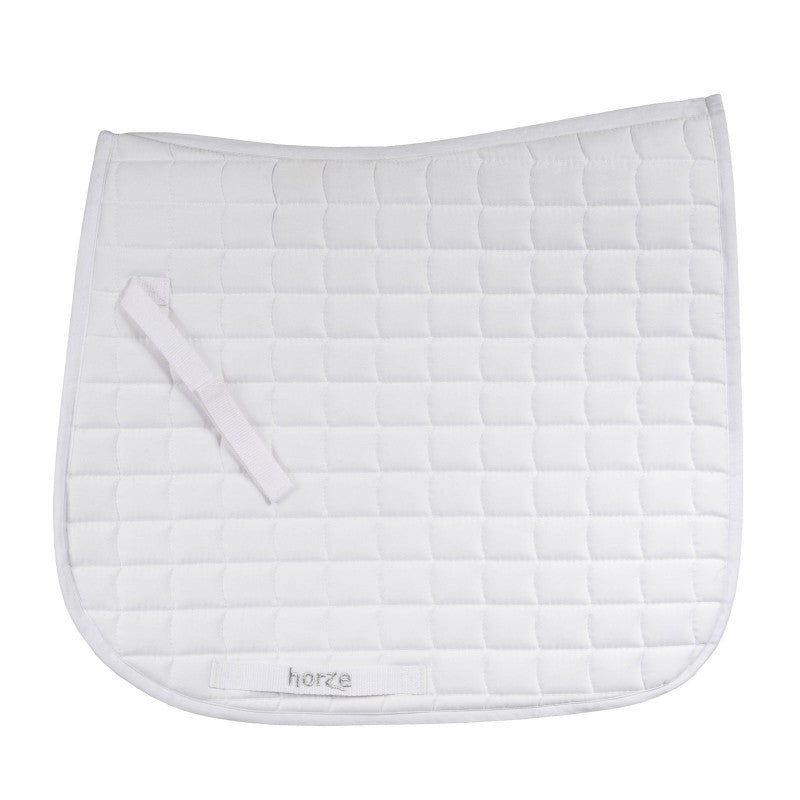 Cob / Pony Size Dressage Saddlepad White
