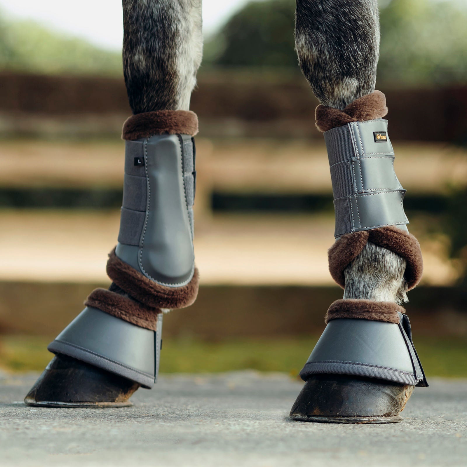 Horze Houston Fleece Lined Brushing Boots