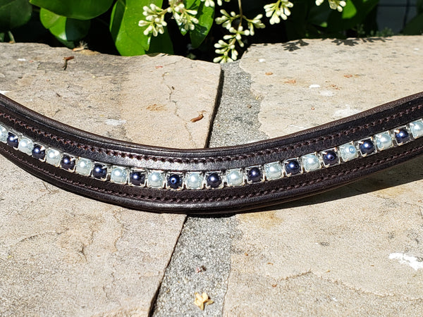 Florentino Browband Brown Leather