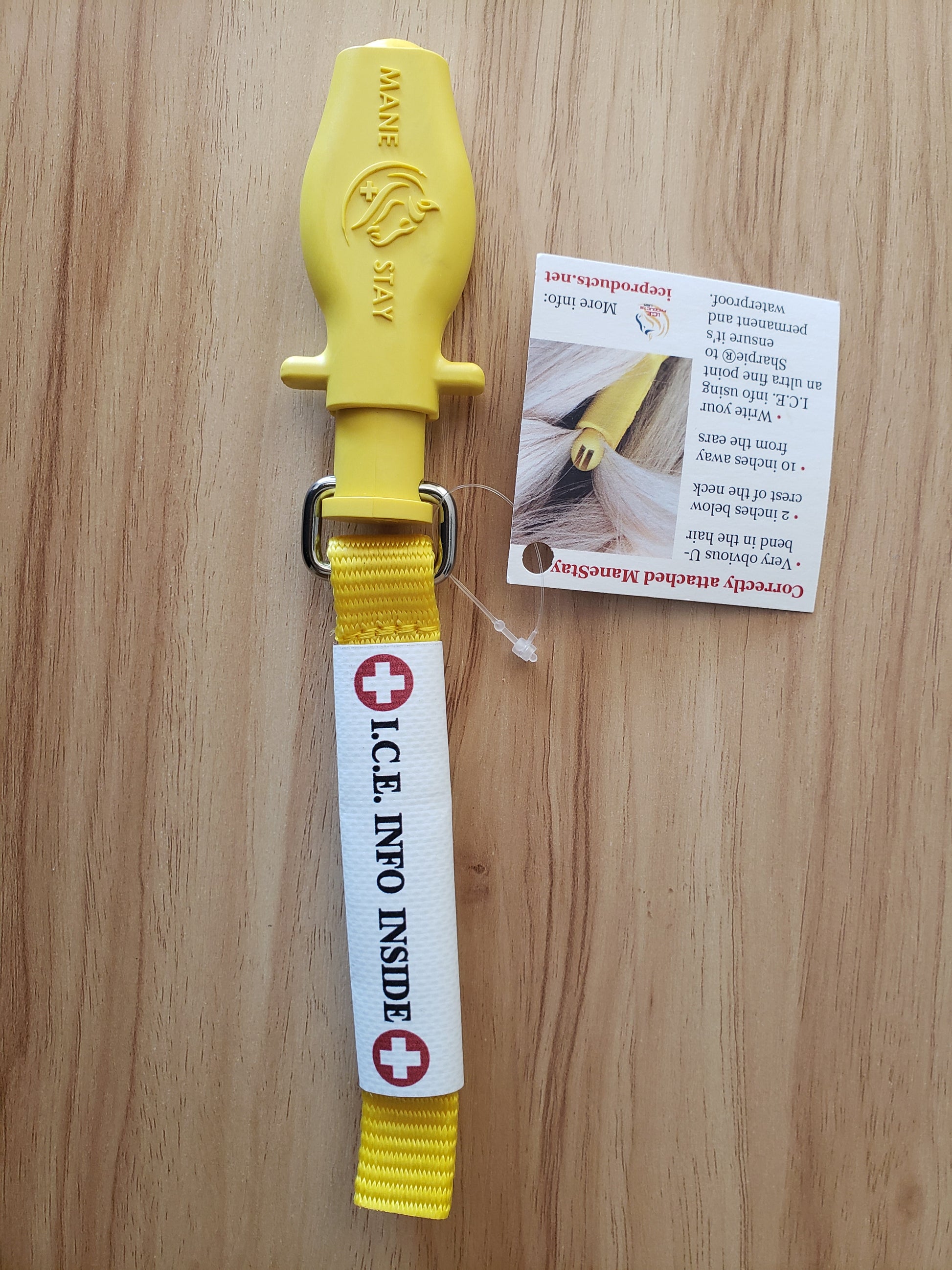 In Case of Emergency Identification Clip