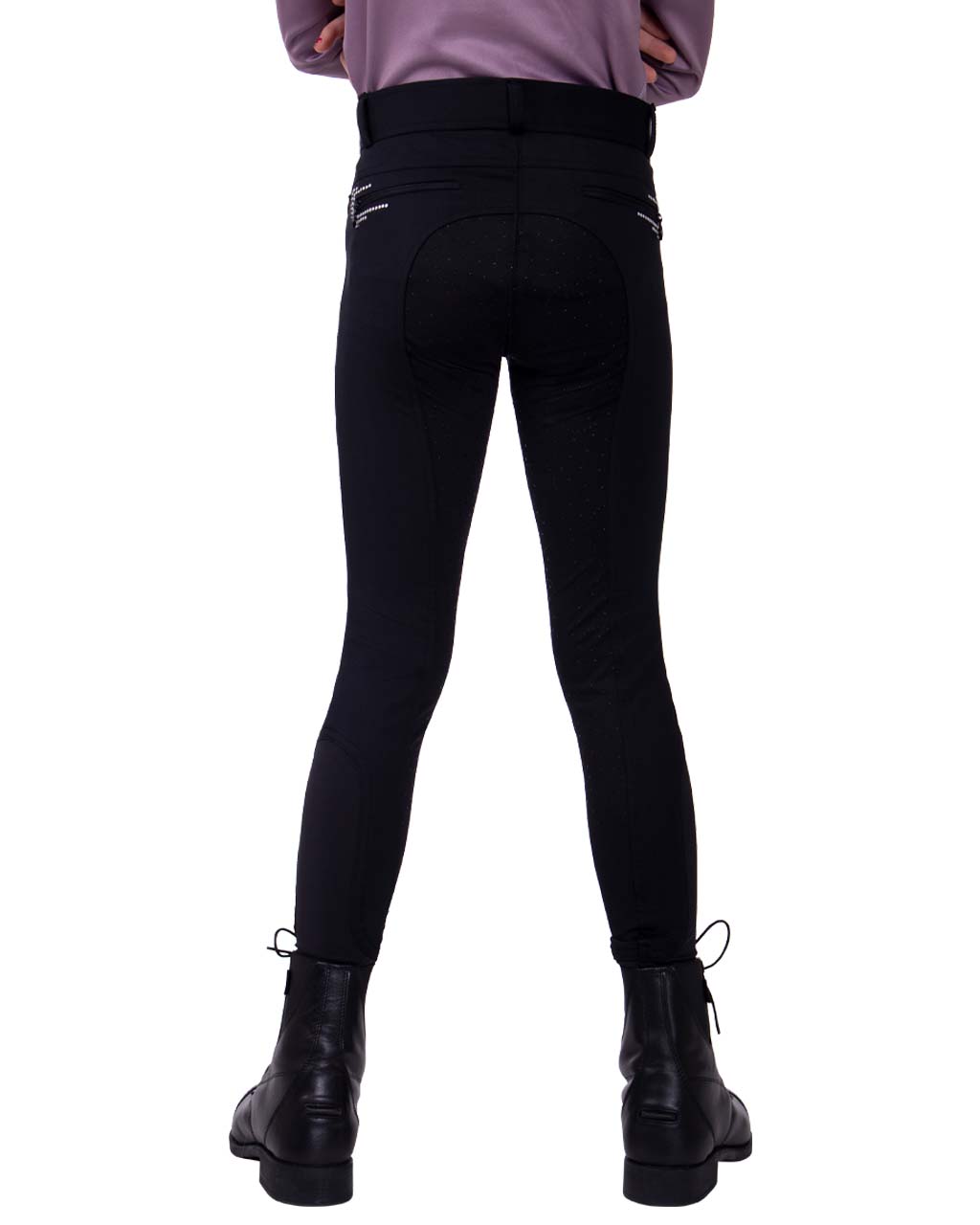 Monica Junior Full Grip Breeches by QHP