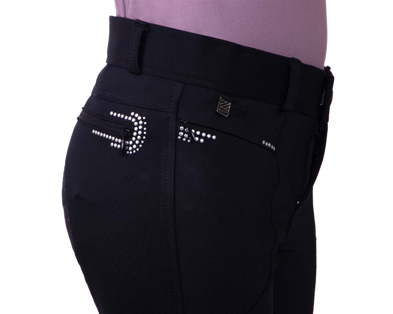 Monica Junior Full Grip Breeches by QHP