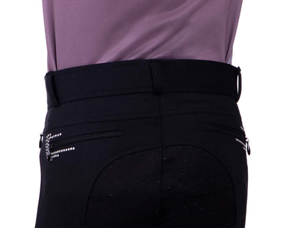 Monica Junior Full Grip Breeches by QHP