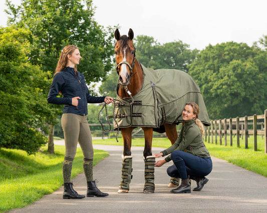 Fleece Lined turnout Rug by QHP