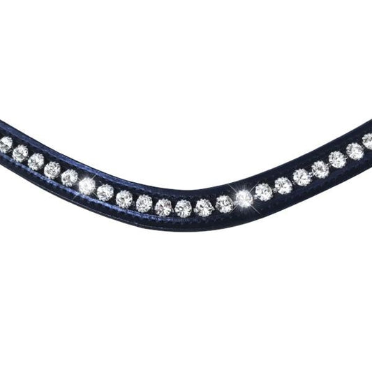 Inset Crystal Browband cob size by Lumiere