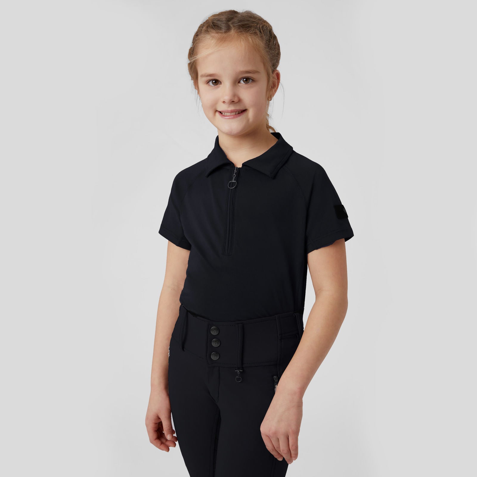 Horze Tiana Kids Short Sleeved Shirt