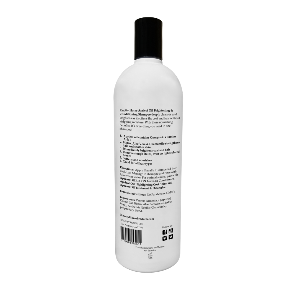 Knotty Horse Apricot Oil Brightening Shampoo