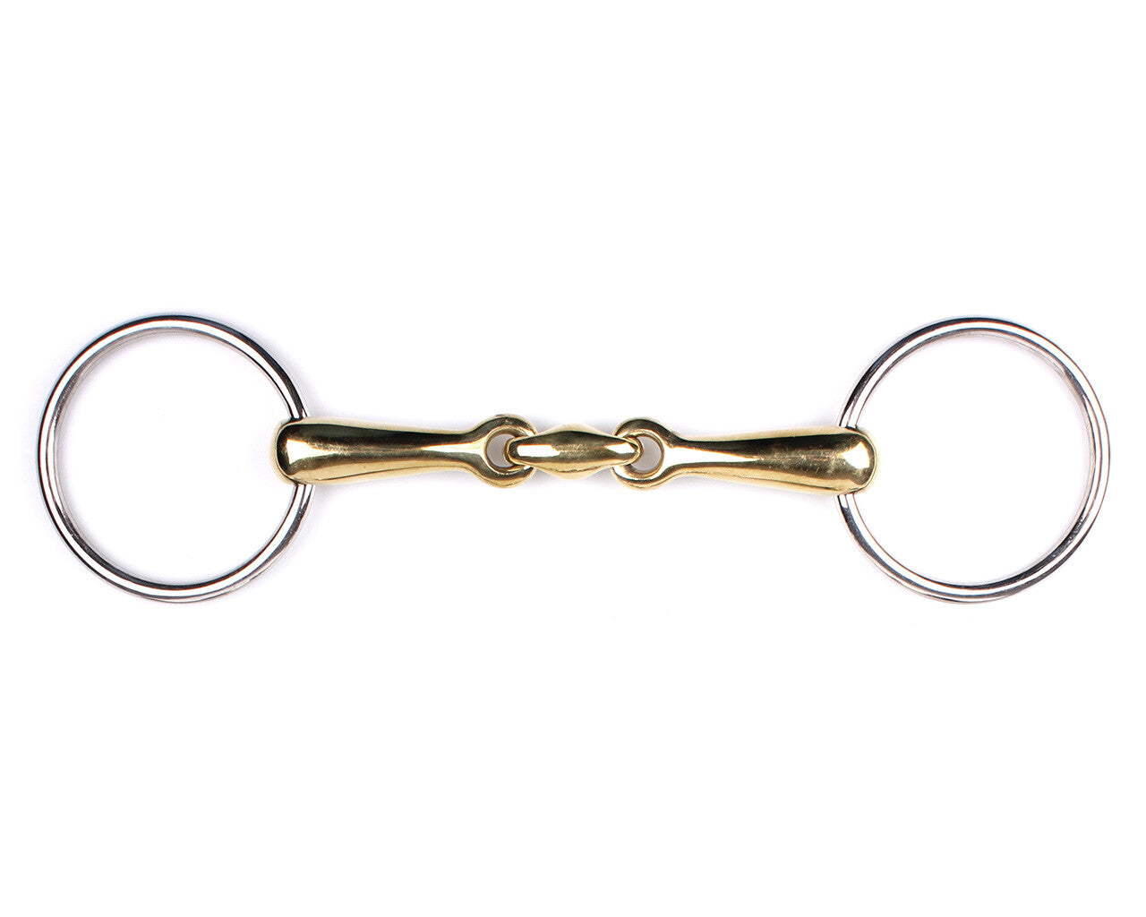 Double Jointed Loose Ring Snaffle bit