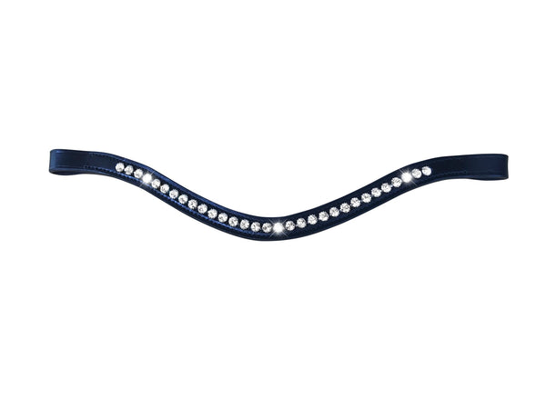 Inset Crystal Browband cob size by Lumiere