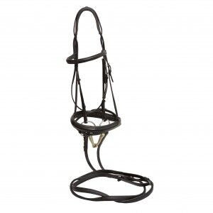 Thinline Snaffle Bridle Cob and Pony Size